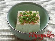 diät-rezept, hiyayakko, Gekü,hlter Tofu