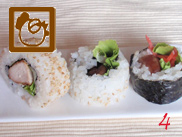 sushi rezept_futo-maki teriyaki hühnchen